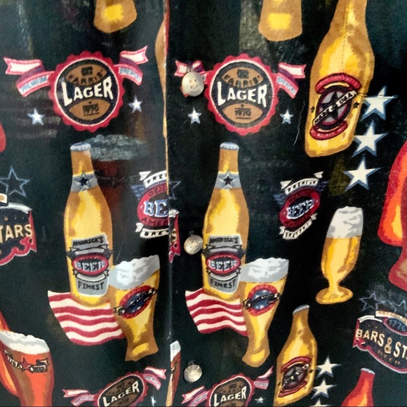 Beer Hawaiian Shirt, XL - Picture 6 of 6